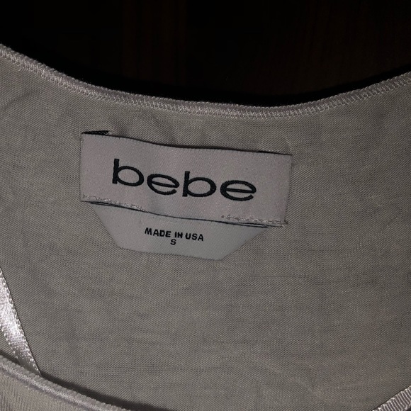 Bebe white & gold “Sleigh all day” holiday shirt - Picture 5 of 6